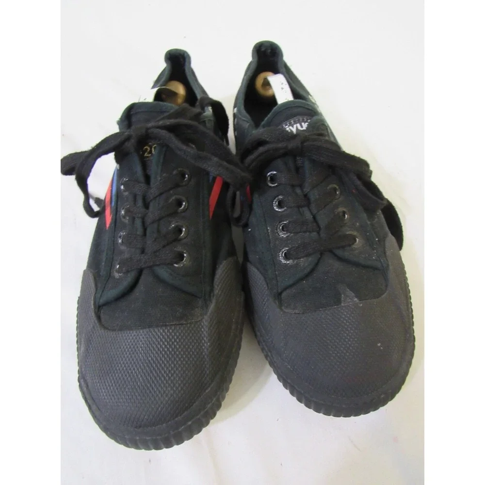 Feiyue FE LO 1920 Martial Art Black Blue Red Lifting Canvas Casual Parkour Sz 9